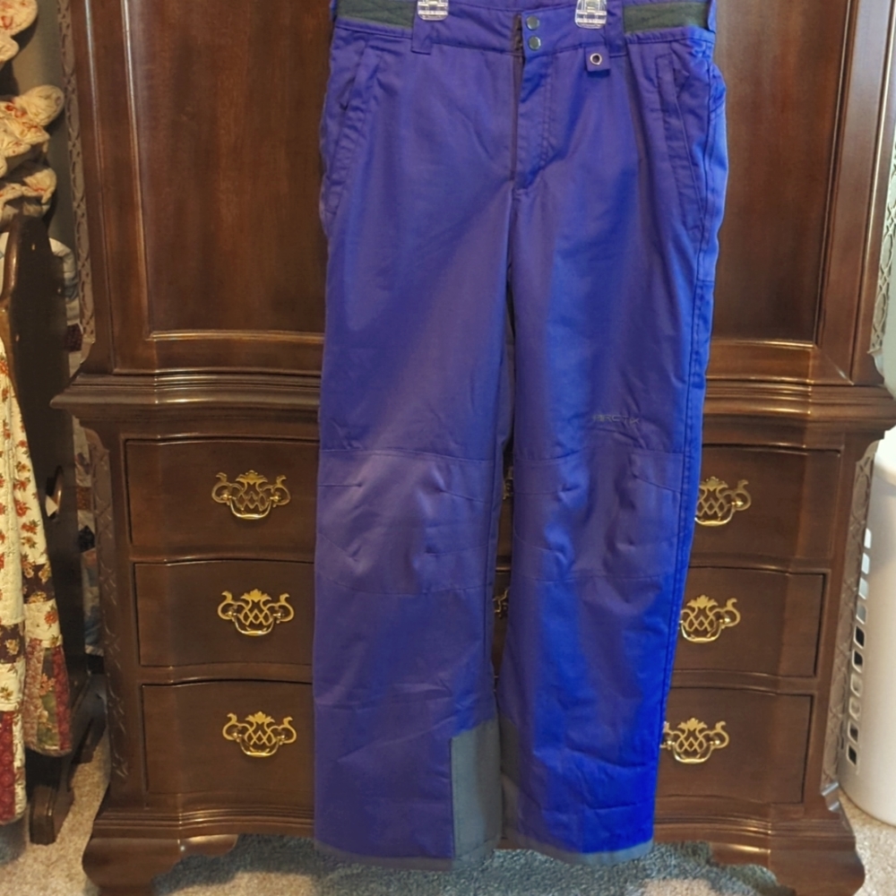 Arctix snow/ski pants. Girls size XL. Purple.
